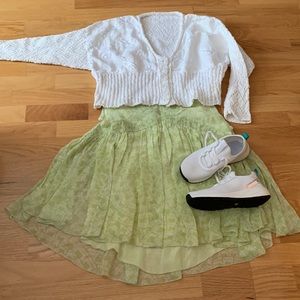 JACOB 100% silk🥑 2-layer skirt📍FIRM📍